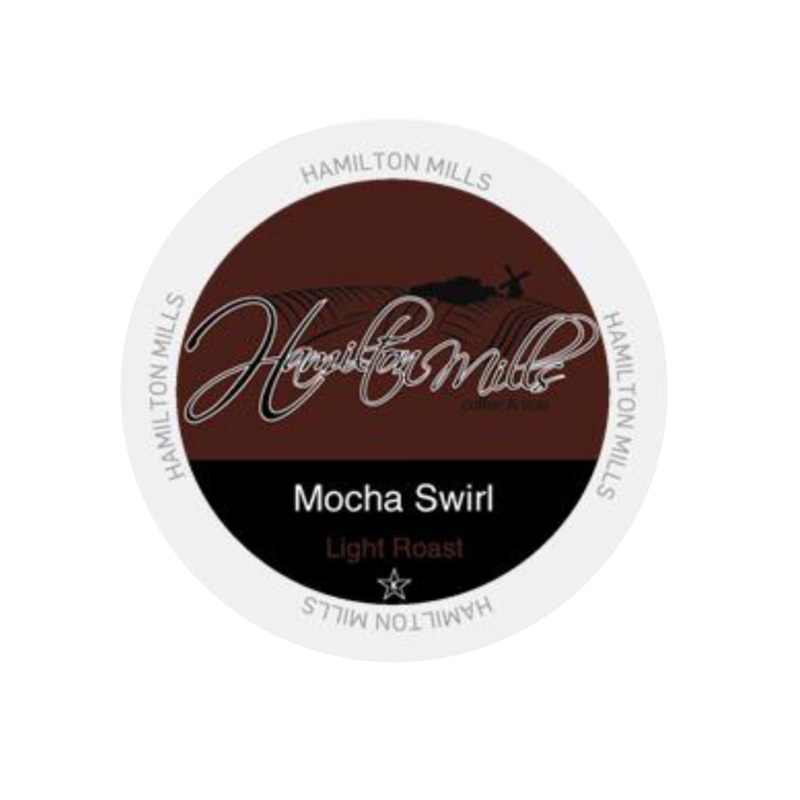 Hamilton Mills Mocha Swirl Single-Serve Coffee Pods (Box of 40)
