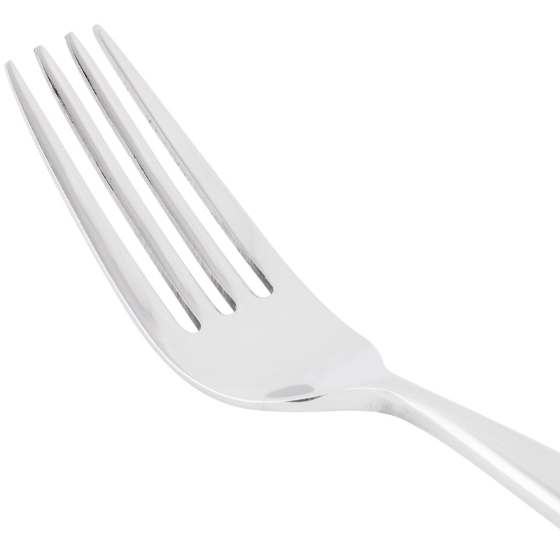 World Tableware 991 038 Esquire 18/8 Extra Heavy Weight Stainless Steel 7″ Salad Fork – 12/Pack