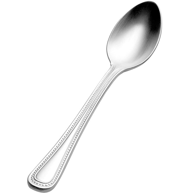 Bon Chef S1016 Sombrero 4 11/16″ 18/10 Stainless Steel Extra Heavy Demitasse Spoon – 12/Pack