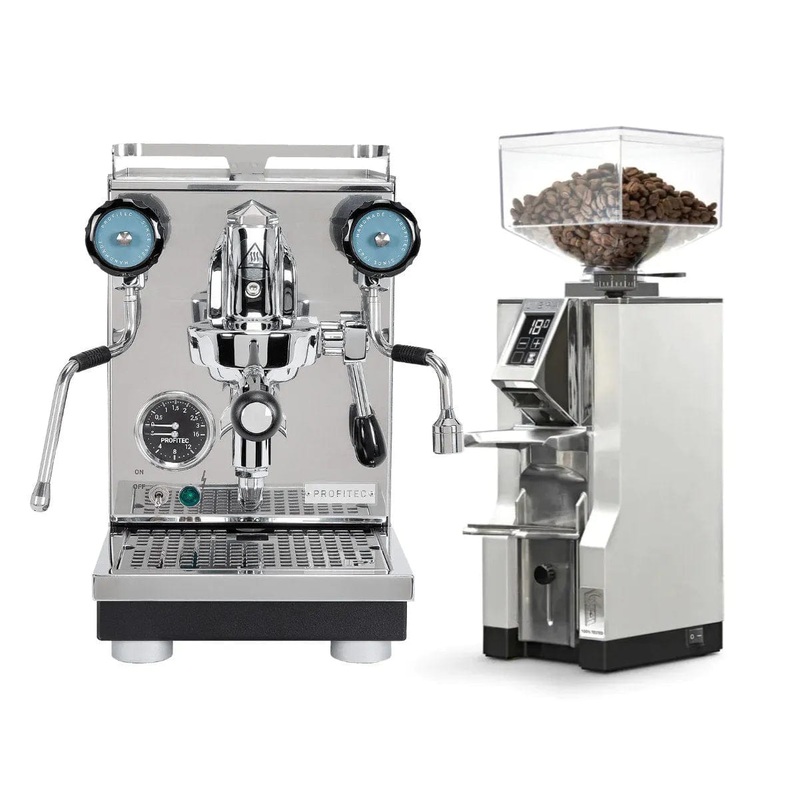 Profitec Pro 400 Espresso Machine & Eureka Mignon Libra Grinder (Chrome) Bundle