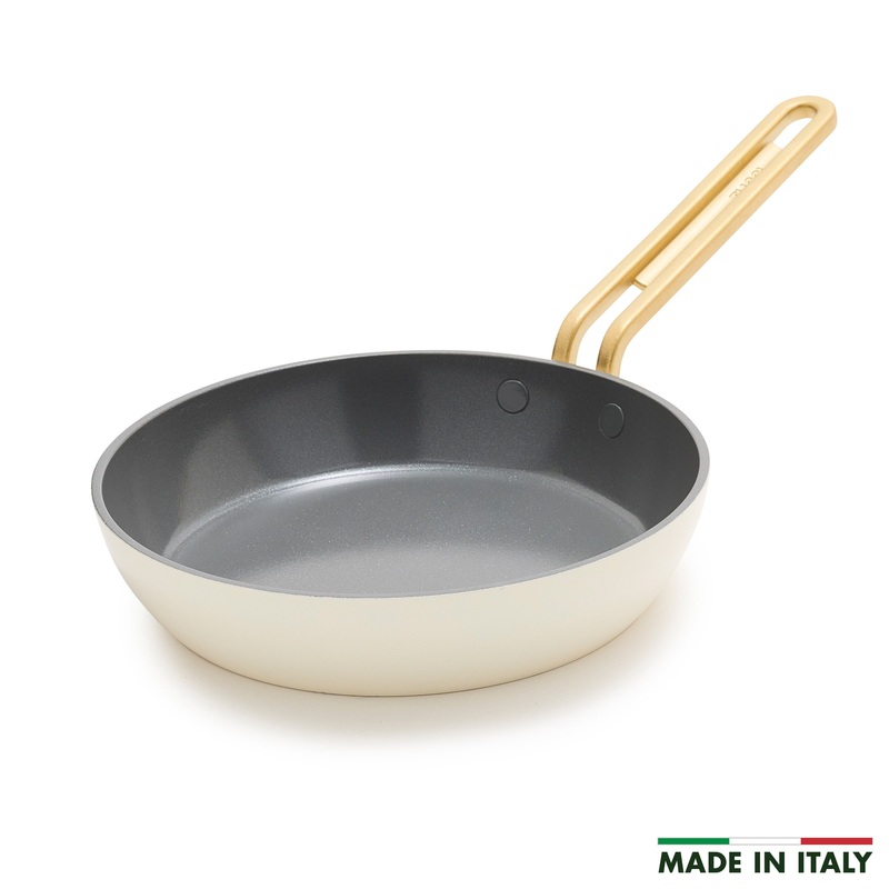 Stanley Tucci Ceramic Nonstick 8″ Frypan | Carrara White