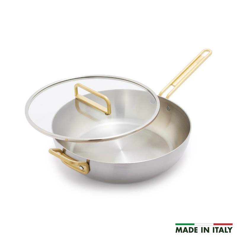 Stanley Tucci Stainless Steel 6.5-Quart Stanley Pan with Lid