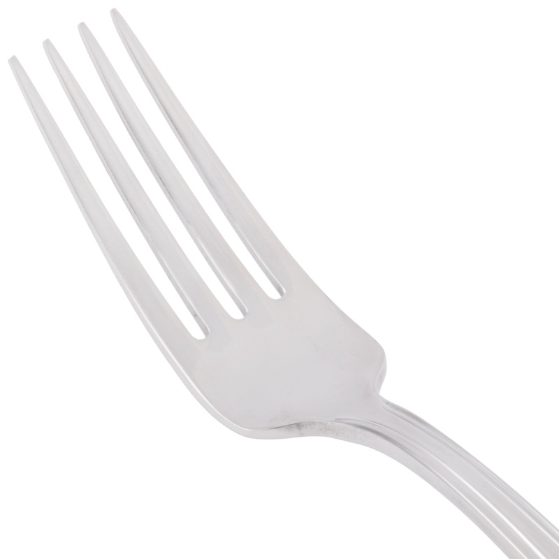 World Tableware 578 027 Fairfield 7 1/2″ 18/0 Stainless Steel Heavy Weight Dinner Fork – 12/Pack