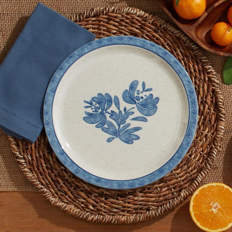Yorktowne Set of 4 Outdoor Melamine Dinner Plates
