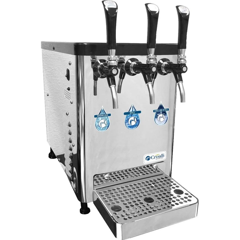 Crysalli Compact Sparkling, Ambient, and Chilled Water Dispenser