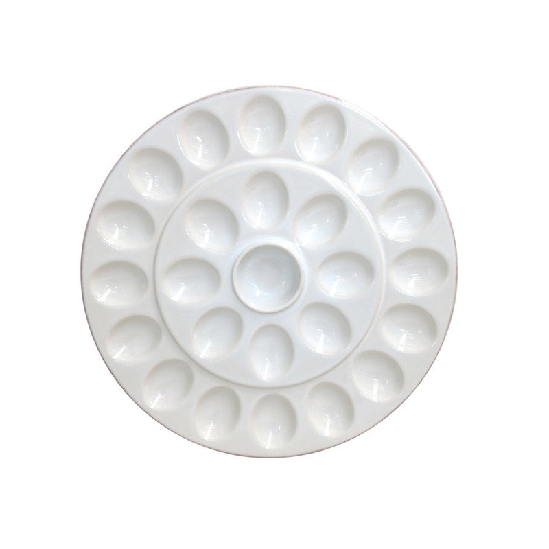 Egg Platter Cook & Host – White