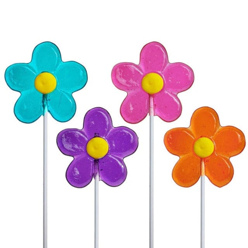 Spring Daisy Lollipops – Assorted