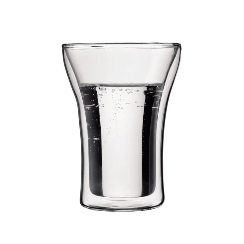 Bodum Assam Medium 8oz Double Walled Glasses (Set of 2)