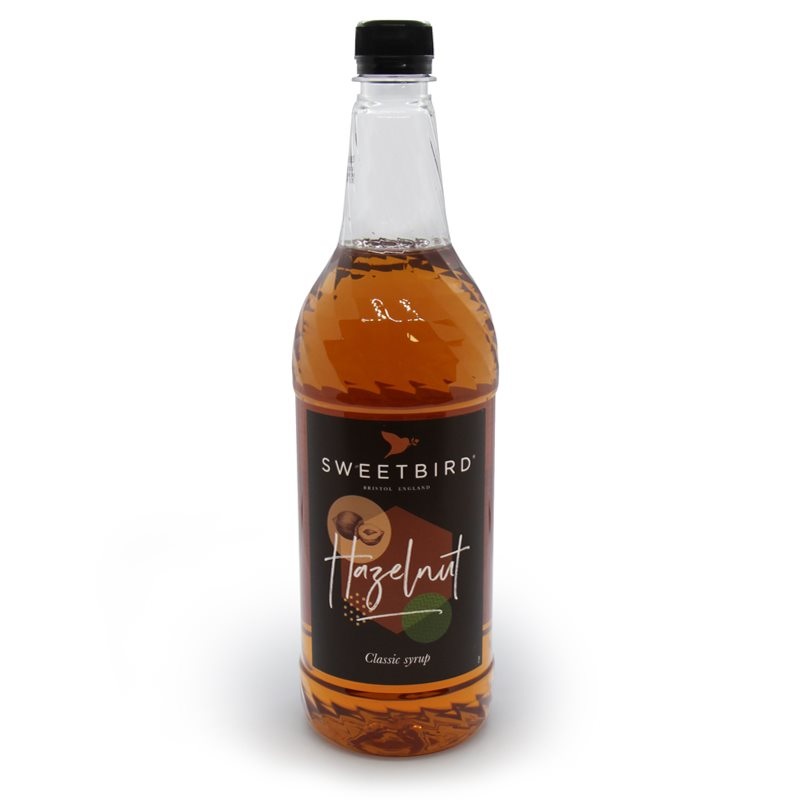 Sweetbird Classic Hazelnut Syrup 1.0 Ltr