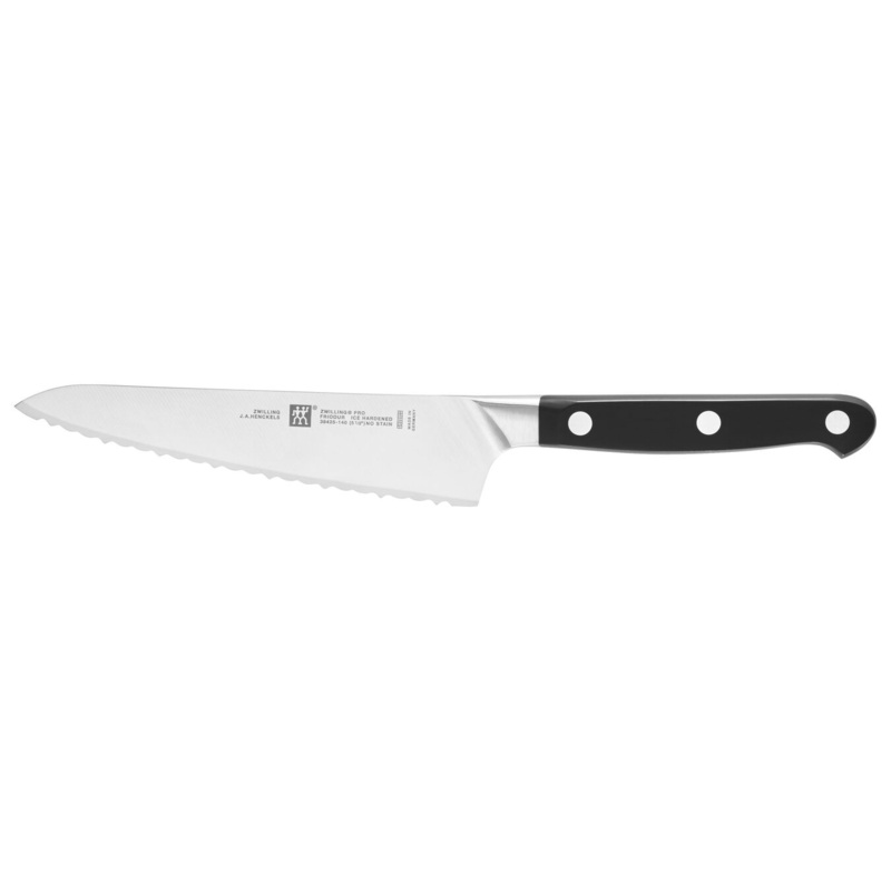 Zwilling Pro Stainless Steel Serrated Prep Knife, 5.5-Inches