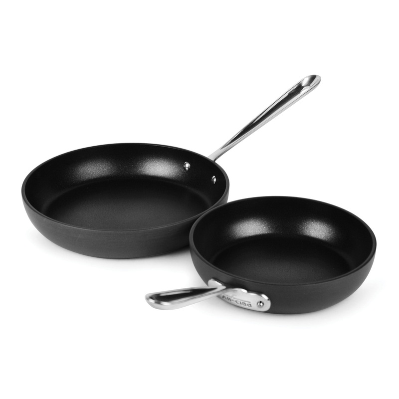 All Clad HA1 – 8″ & 10″ Nonstick Skillet Set