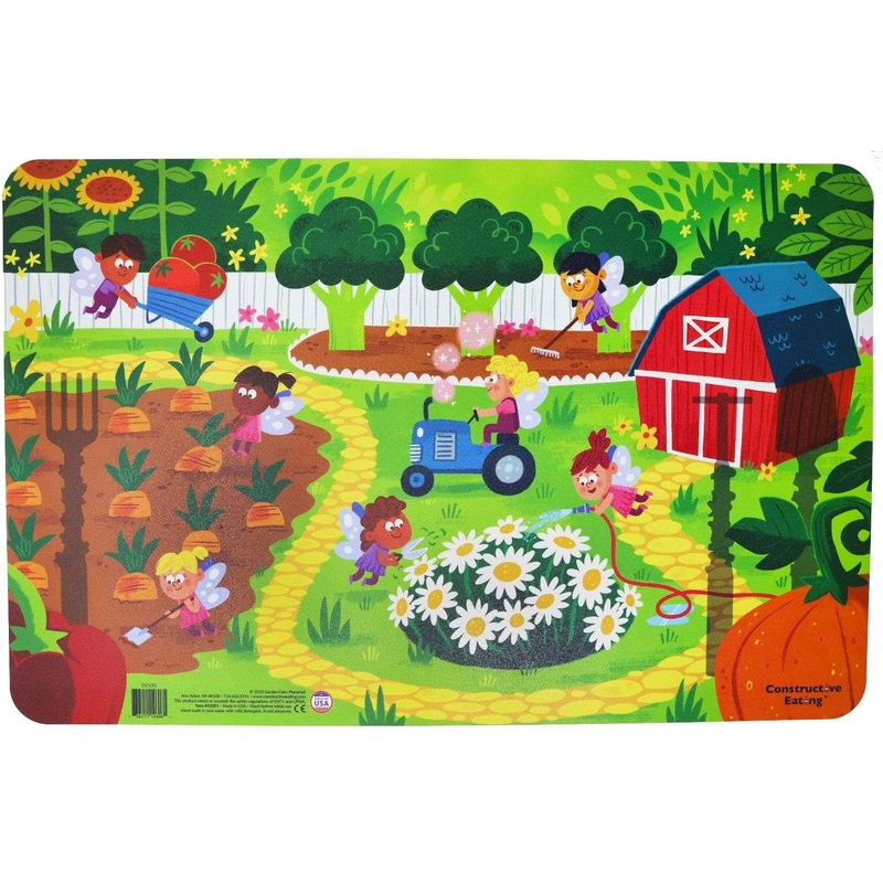 Constructive Eating Garden Fairy Placemat