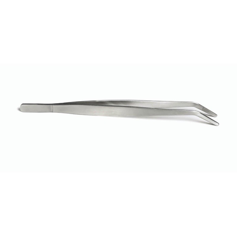 Cuisipro 8in Curved Plating Tongs