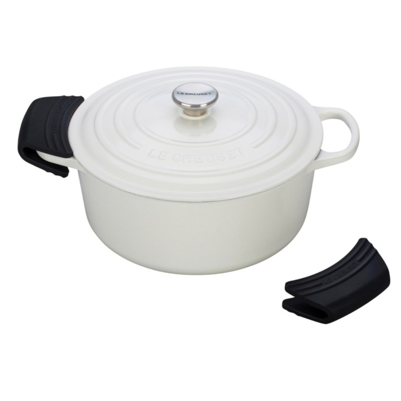 Le Creuset Silicone Pot Grips – Black