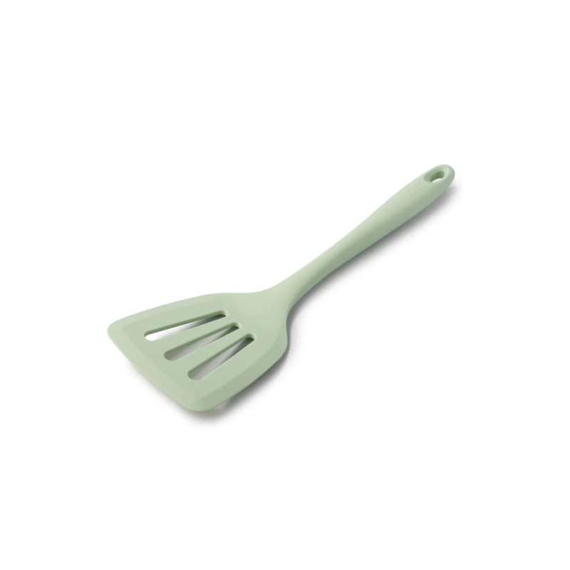 Silicone Slotted Turner – Coastal Green