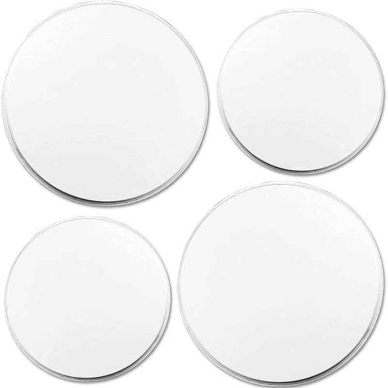 White Burner Covers by Reston Lloyd