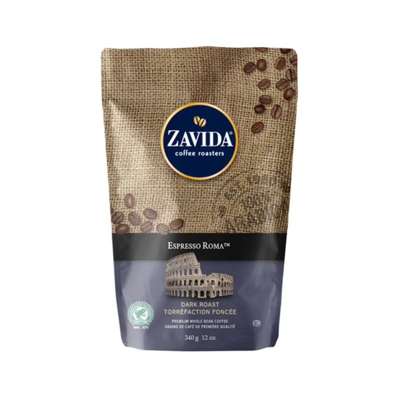 Zavida Espresso Roma Whole Bean Coffee (12 oz.)