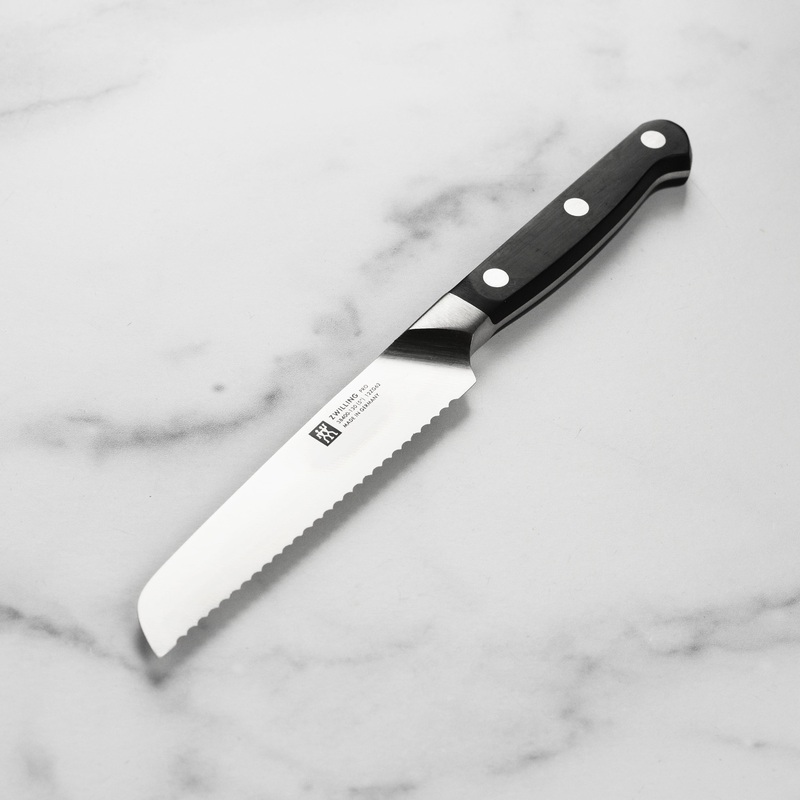 Zwilling Pro 5″ Serrated Utility Knife