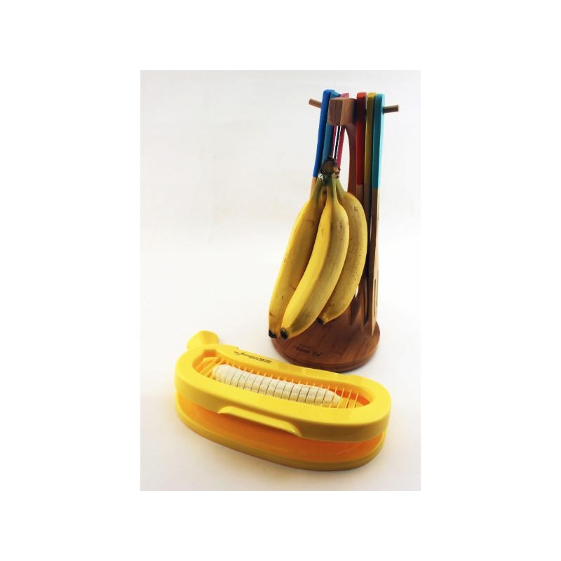 BergHOFF Bamboo Banana Hanger and Cutter Set