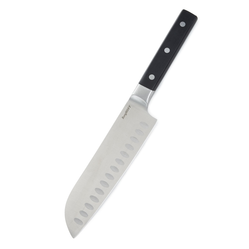 BergHOFF DiNA Gene Stainless Steel Santoku Knife, 7″