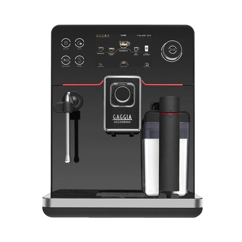 Gaggia Accademia Super Automatic Espresso Machine RI9781/46 (Black Glass)