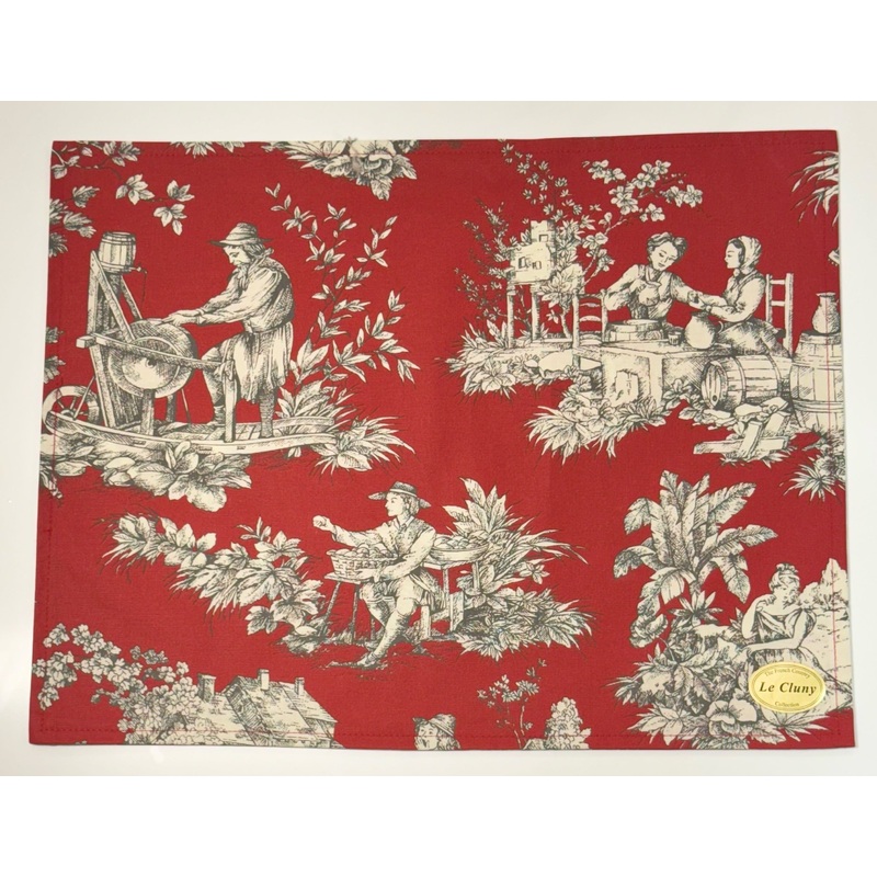 Le Cluny- Provence Villandry Red Placemat