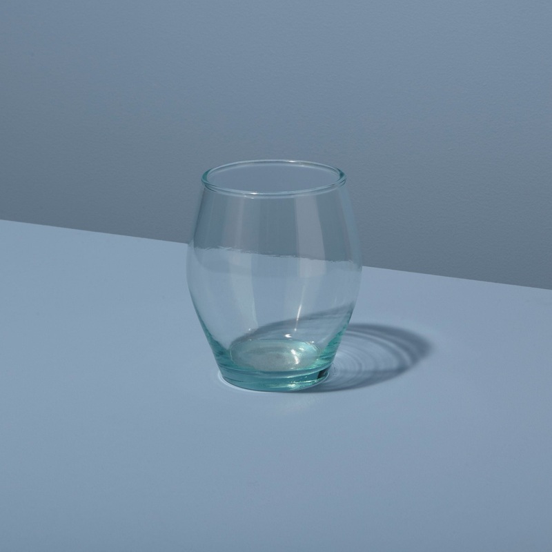 Recycled Glass Stemless Tulip