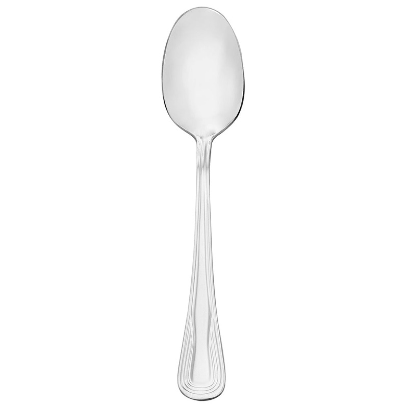 Walco 8807 Imagination 7 1/4″ 18/0 Stainless Steel Heavy Weight Dessert Spoon – 12/Pack