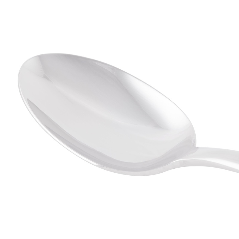World Tableware 982 003 Contempra 8 3/4″ 18/8 Stainless Steel Extra Heavy Weight 8 3/4″ Tablespoon / Serving Spoon – 12/Pack