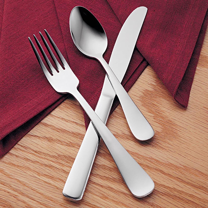 World Tableware Brandware 143 038 Windsor Grandeur 6″ 18/0 Stainless Steel Heavy Weight Salad Fork – 12/Pack