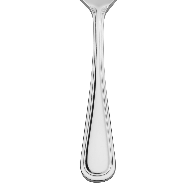 Acopa Edgeworth 4 1/4″ 18/8 Stainless Steel Extra Heavy Weight Demitasse Spoon – 12/Pack