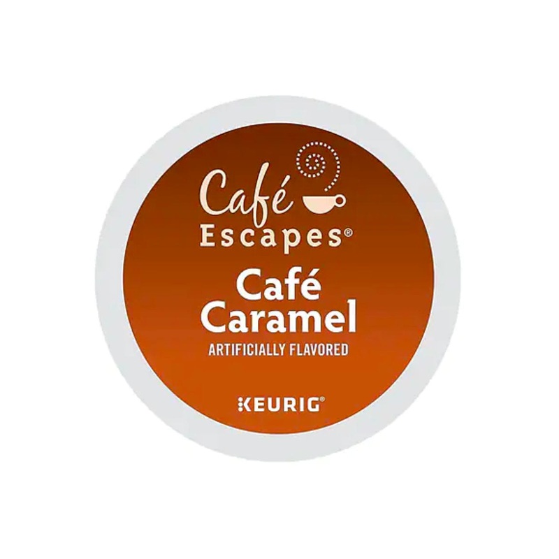Cafe Escapes Cafe Caramel K-Cup Pods (Box of 24)