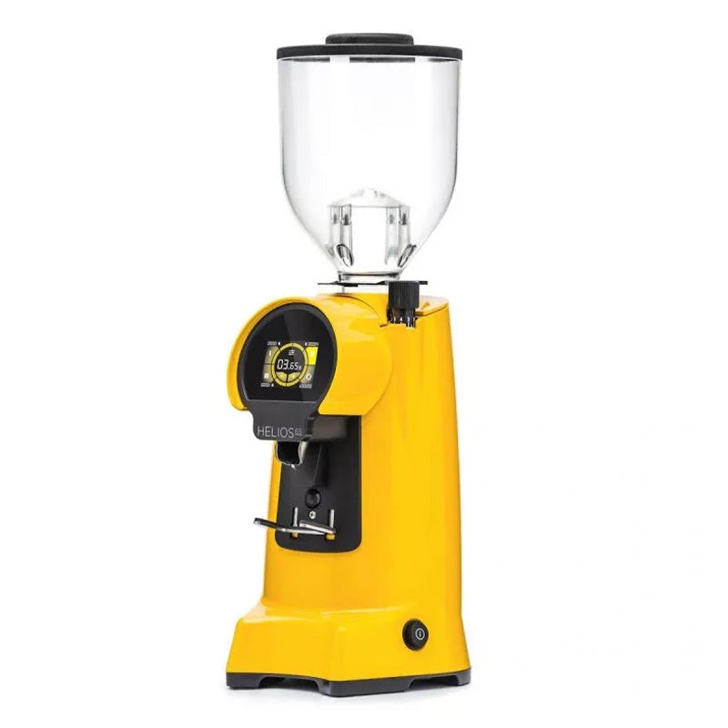 Eureka Helios 75 On Demand Coffee Grinder 240V – Yellow