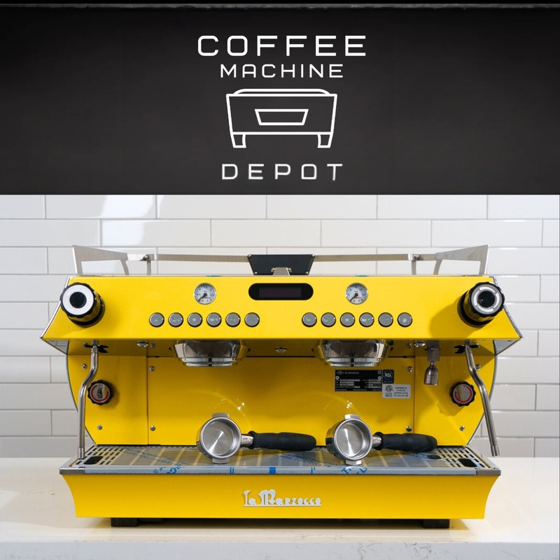 La Marzocco GB5 S AV 2 Group Commercial Espresso Machine- Custom Yellow