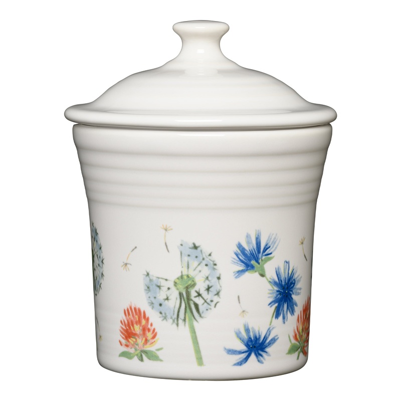 Breezy Floral 13 OZ Mini Canister 5 5/8 Inch