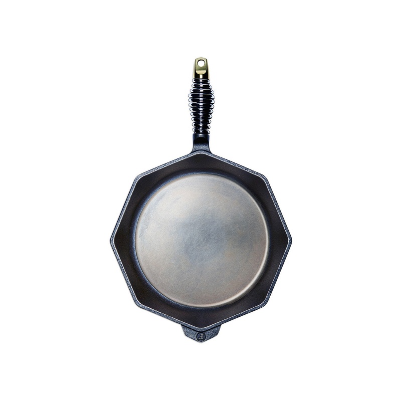 FINEX Premium Quality Cast Iron Skillet With Spring Handle
