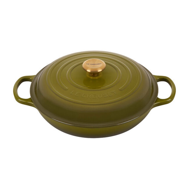 Le Creuset Signature Braiser 3.5 qt – Olive