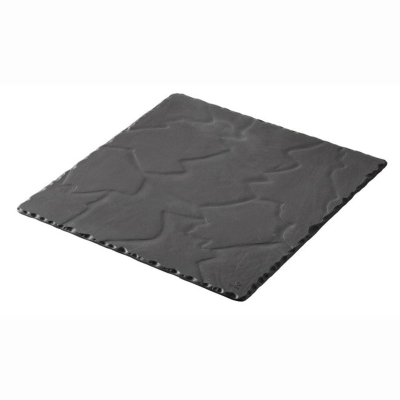 Revol Basalt Square Plate – 9.75″ x 9.75″ x 0.25″ – Slate