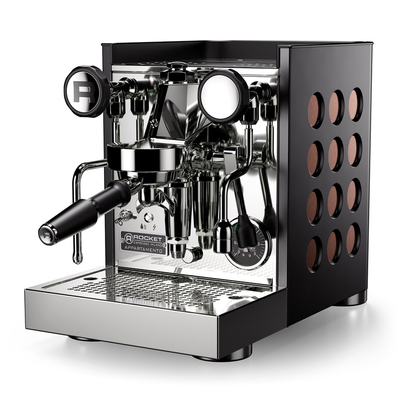 Rocket Espresso Appartamento TCA Espresso Machine – Black and Copper