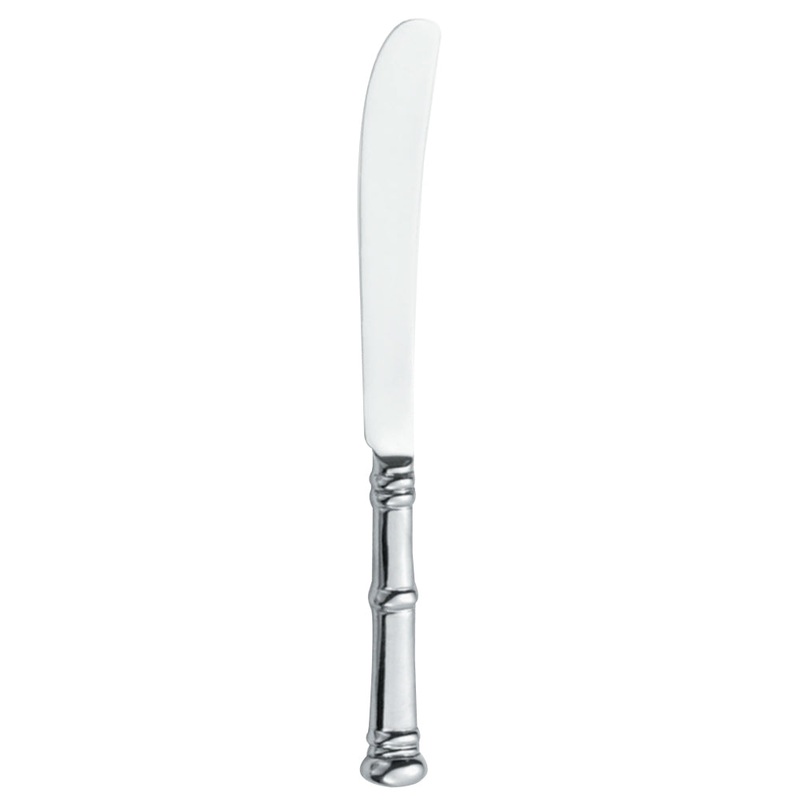 Walco 5211 Soprano 7 1/8″ 18/10 Stainless Steel Extra Heavy Weight Solid Handle Butter Knife – 12/Pack