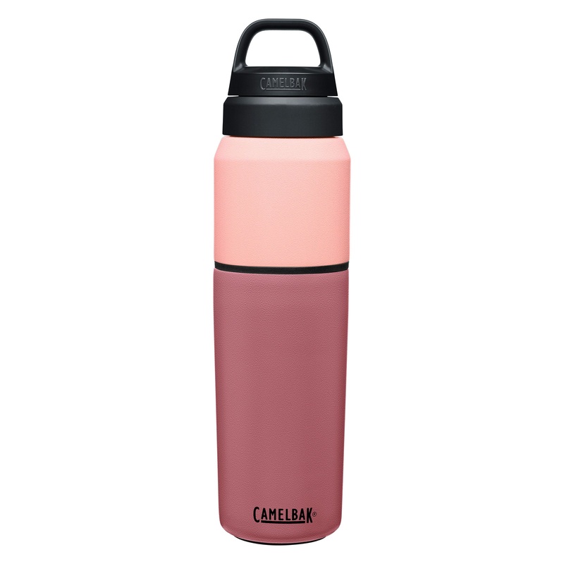 Camelbak MultiBev 22 oz Bottle / 16 oz Cup in Terracotta Rose