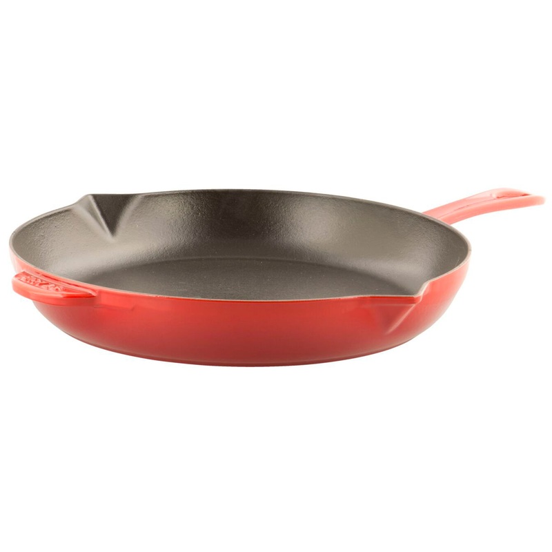 Staub Cast Iron Cherry Fry Pan, 12-Inches