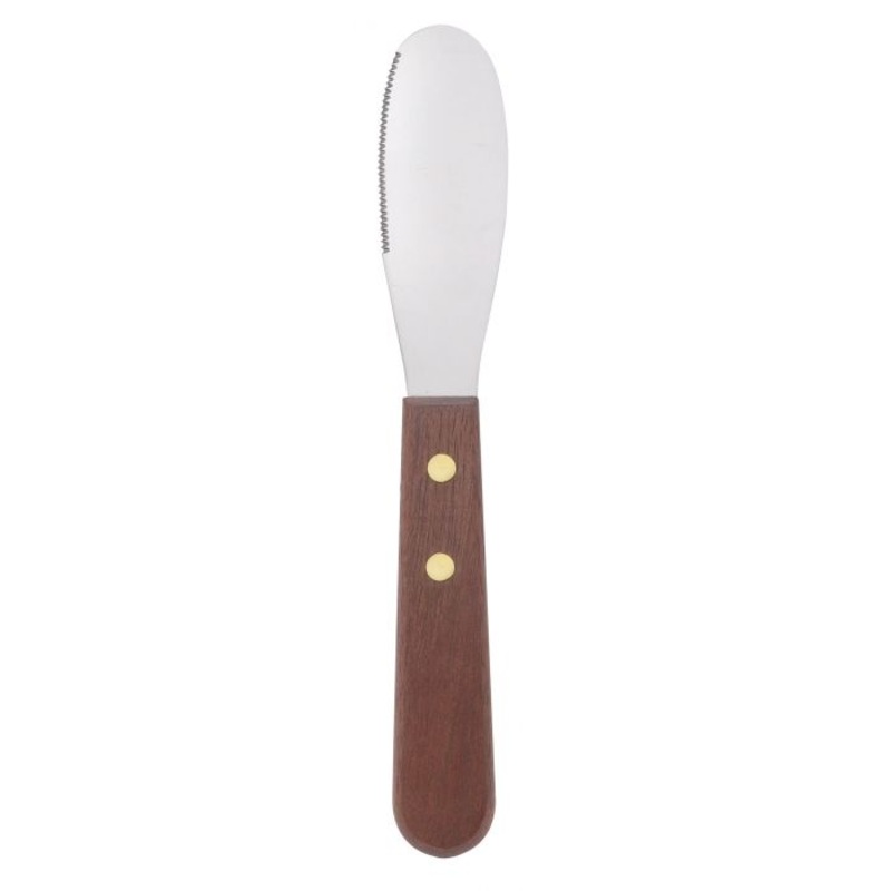 Wooden Handle Spreader, 8”