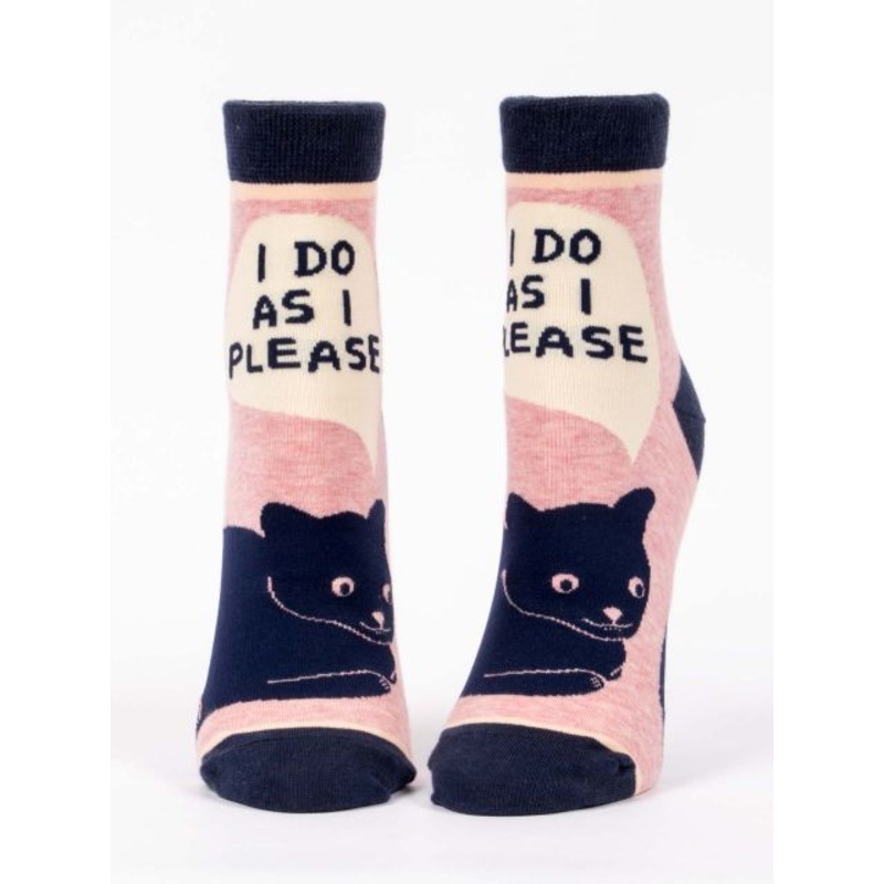 Blue Q Women’s Ankle Socks – I Do as I Please
