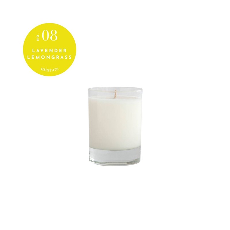 Cylinder Candle – No. 08 Lavender Lemongrass – 10 Oz