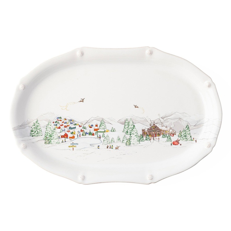 Juliska Berry & Thread North Pole Platter – 17″