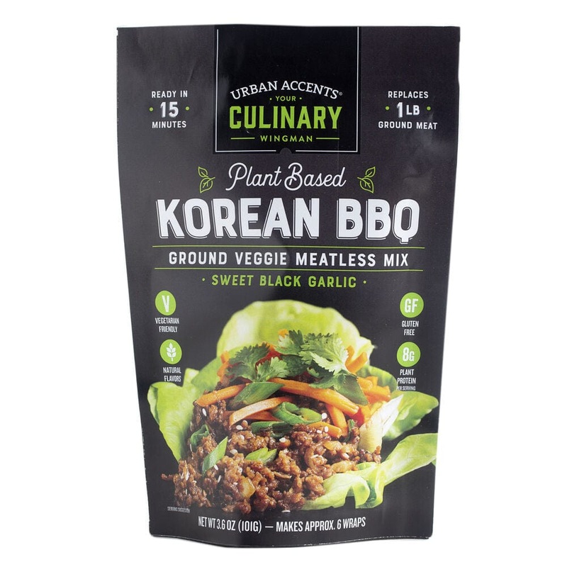 Urban Accents Plant Based Korean BBQ Mix – Sweet Black Garlic  3.6oz