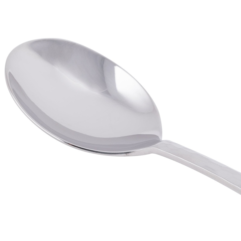 World Tableware 994 016 Aspire 6 1/8″ 18/8 Stainless Steel Extra Heavy Weight Bouillon Spoon – 12/Pack