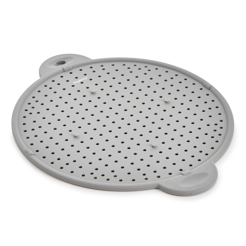 BergHOFF Silicone Splatter Screen with Dual Handles, 11″