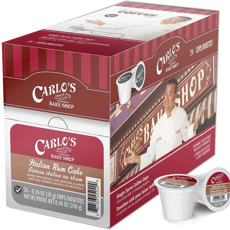 Cake Boss Italian Rum Cake Single-Serve Coffee Pods (Case of 96)